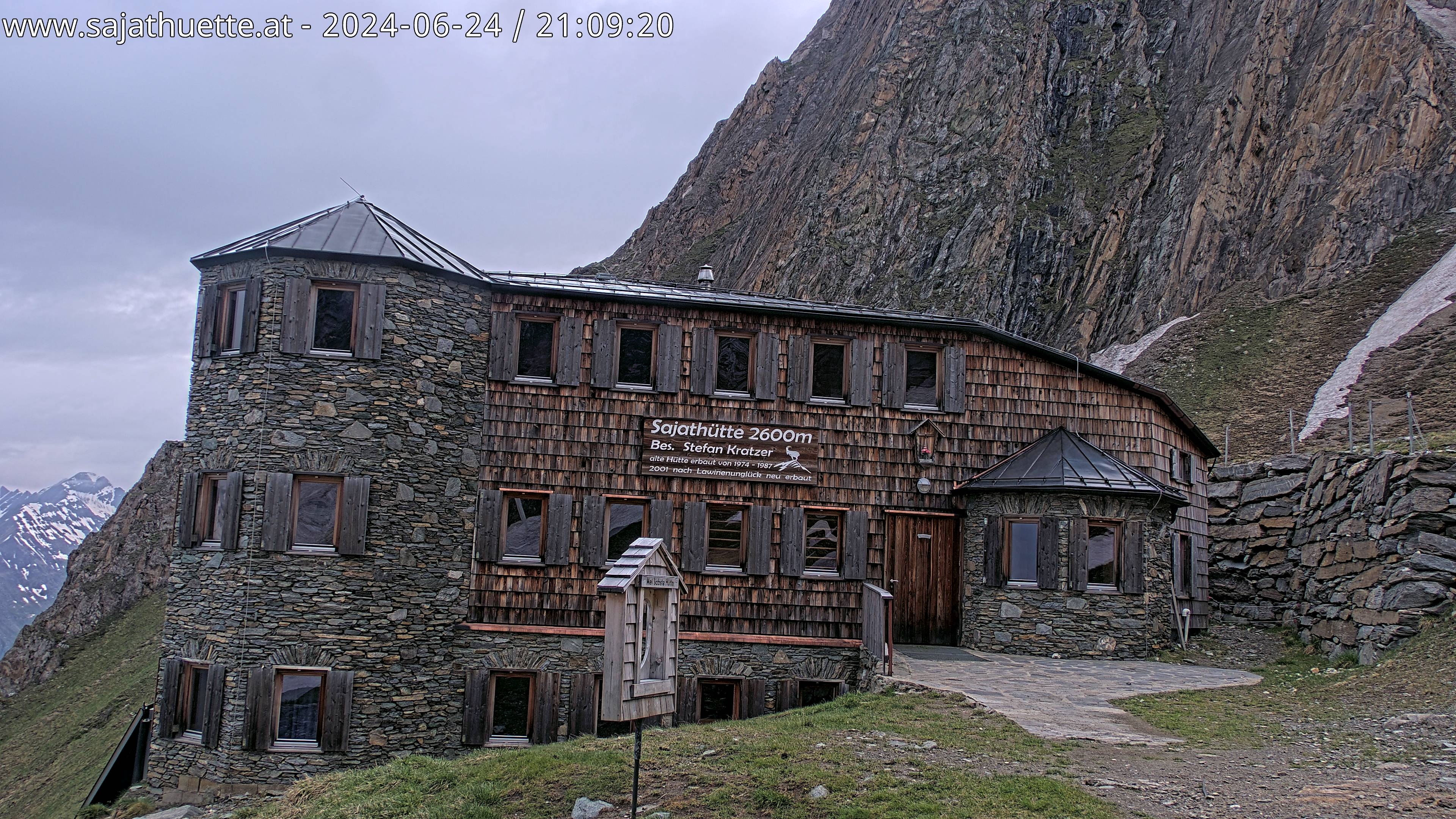 Webcam Webcam Sajathütte - Live-Bild aus 2.600m Seehöhe | © www.sajathuette.at